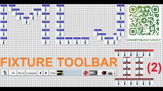 MLJ 02(2) FIXTURE TOOLBAR. Панель управления приборами Martin LightJockey часть 2