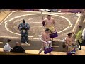 yokozuna terunofuji 1st ever matchday ring entering ceremony sep 12th 2021