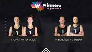 Winners Beach Volleyball. Men. I. Ivanov / P. Horodiuk - M. Horobets / S. Zalizko 04.01.2025