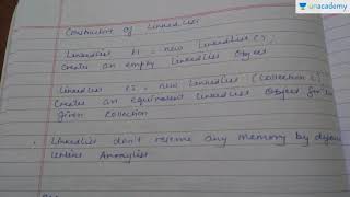 Basics of JAVA - Linked List class in collection
