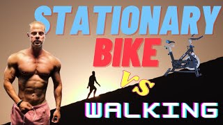 Cardio: Stationary Bike VS Walking