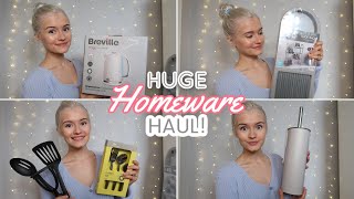 HUGE HOMEWARE HAUL! | B&M, Home Bargains & Tesco!