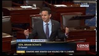 Sen. Brian Schatz joins Sen. Chris Murphy and Senate Democrats to Demand Action on Gun Violence