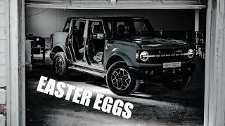 FORD BRONCO EASTER EGGS 포드 브롱코에 숨겨진 흥미로운 디테일 이스터 에그