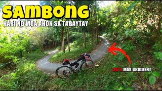 KING OF AHON SA TAGAYTAY | SAMBONG CLIMB | 36% MAX GRADIENT