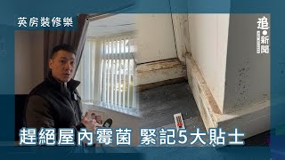 趕絕屋內霉菌 緊記5大貼士｜英房裝修樂