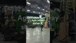 Agra railway station #shortsvideo #agra