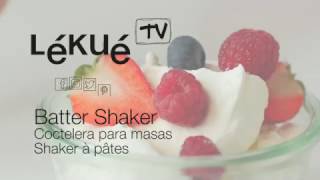 Shaker a Pâtes - Crème chantilly | Lékué TV