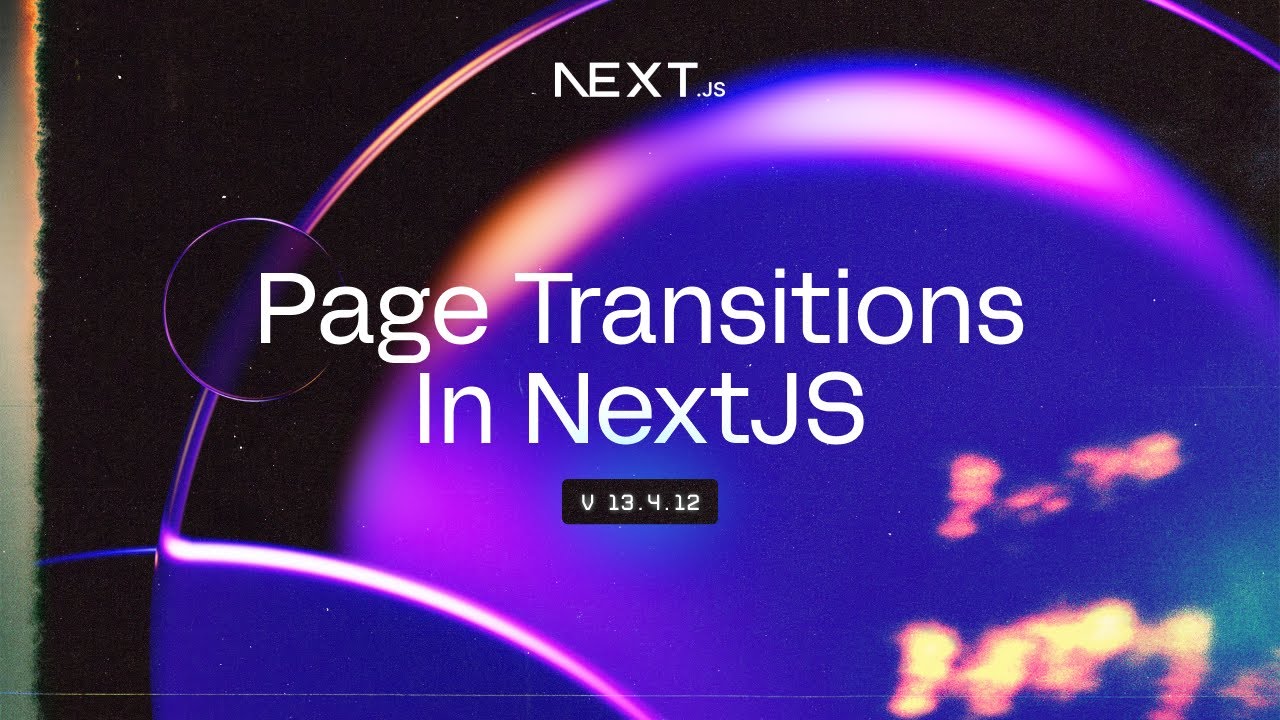 Next Js Page Transitions Using Framer Motion Nextjs 13 2023 Youtube