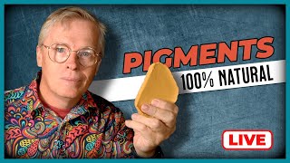 How I Make DIY Natural Pigments For Pottery - Ancient Pottery Livestream