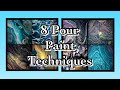 8 Acrylic Pour Painting Shorts!