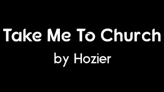 Take Me To Church - Hozier cover by Rye Sabacco