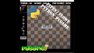 Pipes / Flowy - Demo | Python | Pygame Module | Programming Beginners