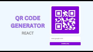 Create Your Own QR Code Generator with React ⭐🚀