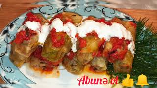 ✅ Azərbaycan mətbəxinin ən sevimli yeməyi KƏLƏM DOLMASI 🍲