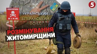 Розмінування ЖИТОМИРЩИНИ! Як Український ветеранський фонд допомагає?