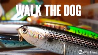 Как се води walker / How to “Walk the Dog” Top water Tip