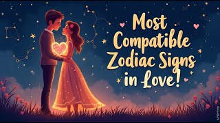 Which Zodiac Signs Are Most Compatible in Love? | Find Your Perfect Match! 🌟💕