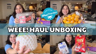 Weee! @Weee_official Asian grocery unboxing 🥰❤️