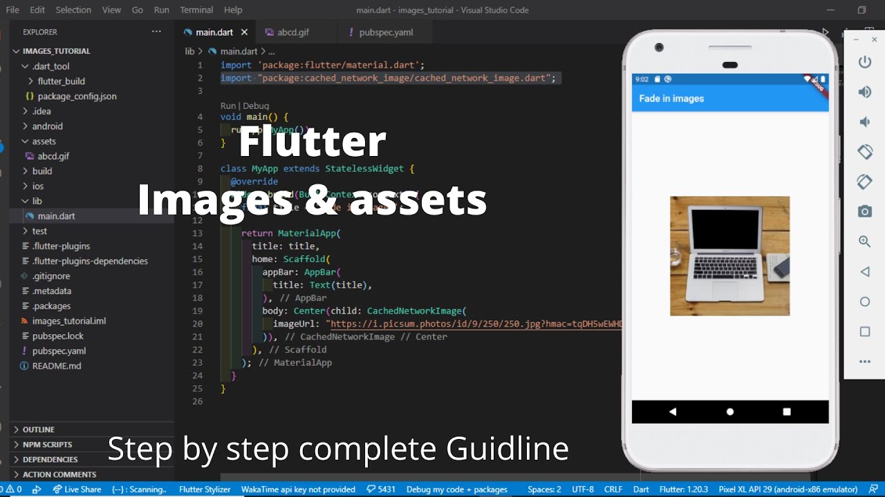 Flutter Tutorial For Beginners: Images And Assets - YouTube