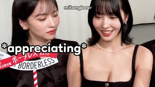 mina and sana, i can't keep defending you...