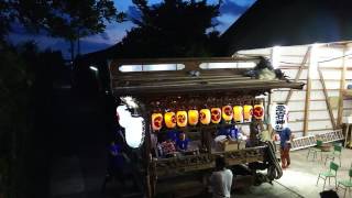 2016.7.24 富浦地区原の屋台