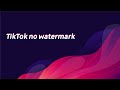 How to Download TikTok Videos without Watermark on Android | Remove TikTok Watermark