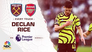 Every touch: Declan Rice torments West Ham in homecoming with Arsenal | Premier League | NBC Sports