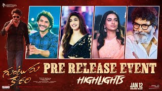 Guntur Kaaram Pre Release Event Highlights | Super Star Mahesh Babu | Sree Leela | Shreyas Media