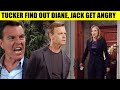 CBS Young And The Restless Spoilers Jack secretly investigates Tucker and Diane's relationship