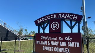 William & Mary Ann Smith Sports Complex Grand Opening at Babcock Ranch Florida