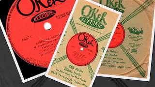 Rus'-Ukrainian 78rpm recordings 1928 OKeh 15571. Serbenski: Бучацька kolomyika / Ануся@lemkovladek