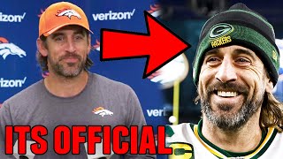 AARON RODGERS JUST SABOTAGED THE NFL