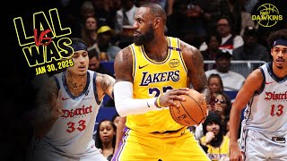 Los Angeles Lakers Full Team Highlights vs Wizards | Jan 30, 2025 | FreeDawkins