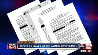 Hillsborough County deputy at center of criminal sexual battery investigation
