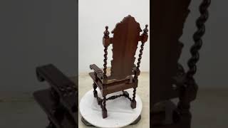 Exquisite Elijah’s Chair for Brit Milah – Custom-Made by Israber for Synagogues