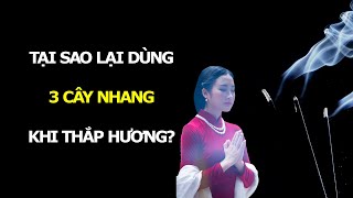 3 cây nhang khi thắp hương có ý nghĩa gì?