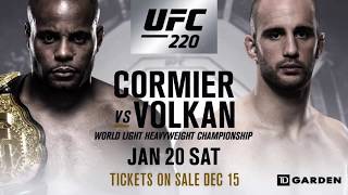 UFC 220: Cormier vs Oezdemir preview