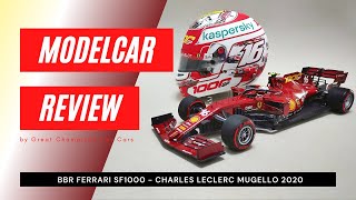 REVIEW BBR 1:18 Ferrari SF1000 F1 diecast modelcar, Charles Leclerc Tuscan GP 2020