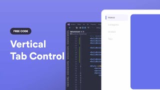 C# WPF - Vertical UI TabControl
