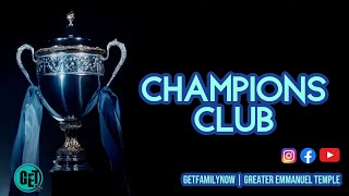 Champions Club - The Power Of Your Reputation | 1.8.25