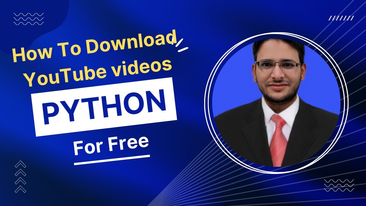 Write A Python Code To Download YOUTUBE Video || How To Download ...