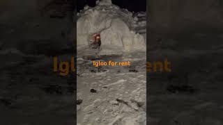 Igloo new build. Wifi included