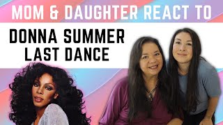 Donna Summer Last Dance REACTION Video | best reaction videos to music