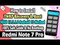 Redmi Note 7 Pro : Install TWRP Recovery & Root (Work on MIUI 12.5.1.0) Latest 2022 Method 🔥🔥🔥