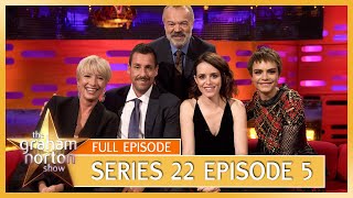 S22 E5 - The Graham Norton Show | Full Episode | Emma Thompson, Adam Sandler, Claire Foy
