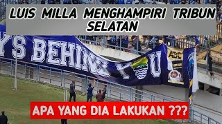 LUIS MILLA MENYAPA BOBOTOH DI TRIBUN SELATAN || Persib Bandung vs Rans Nusantara Fc