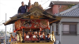 上野天神祭 神幸祭 （だんじり行列の終点 向島町 鉄英剣鉾）2024