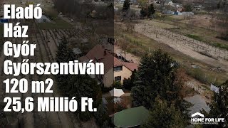 Eladó - Ház - Győr - Győrszentiván -120 m2 - 25,6 Millió Ft.