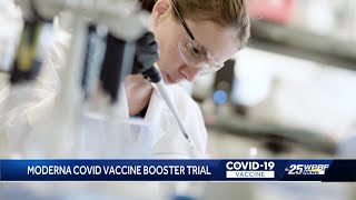 Moderna Covid vaccine booster trial
